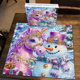 Muñeco de nieve rompecabezas rompecabezas 1000 piezas